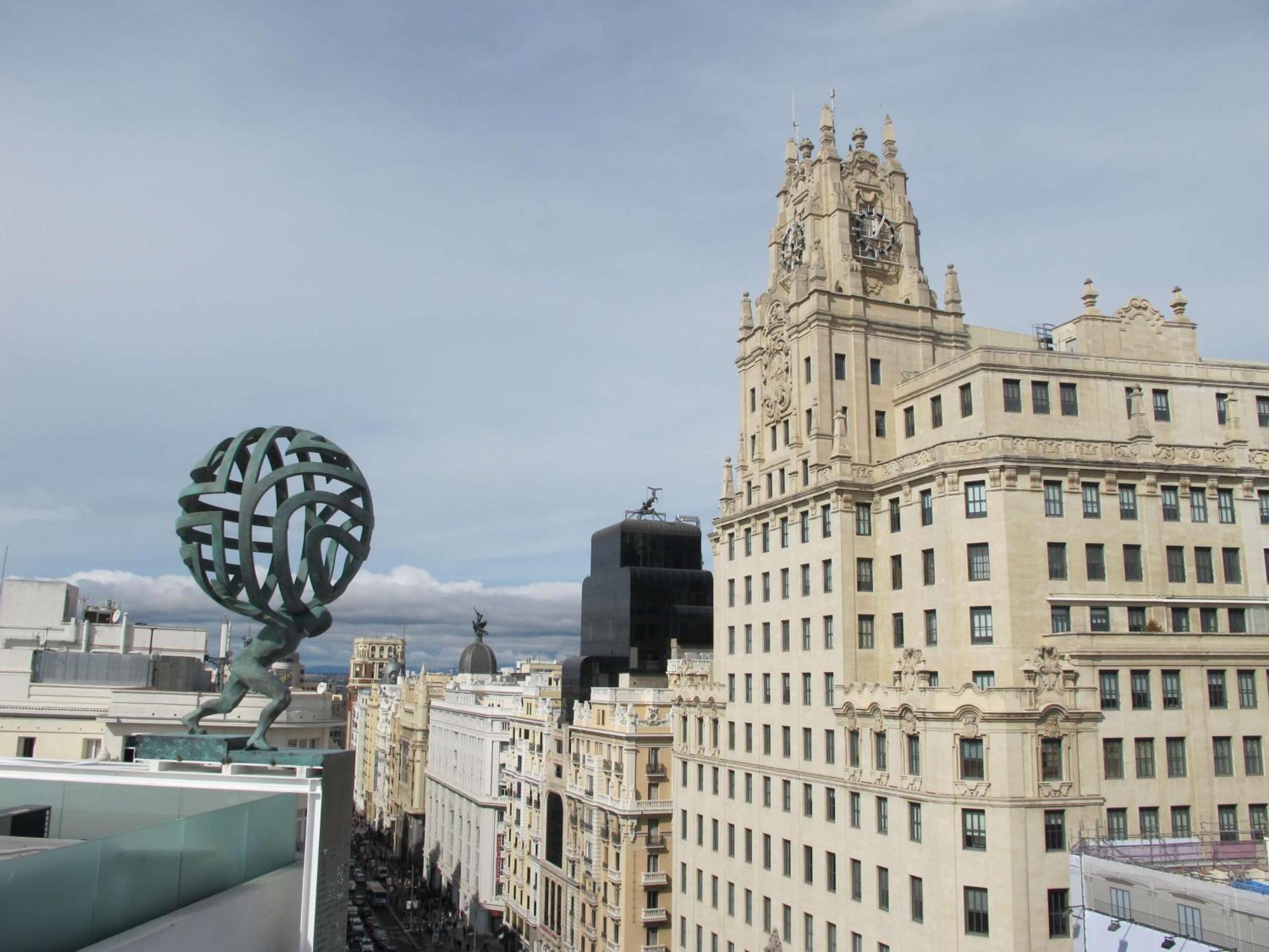 Hotel Nh Collection Madrid Gran Via Esterno foto