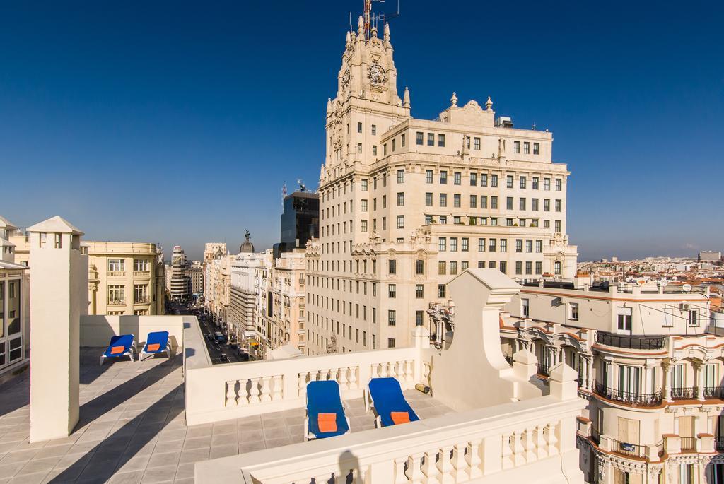 Hotel Nh Collection Madrid Gran Via Esterno foto
